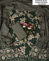 Exclusive Hand Block Cotton Suit With Cotton Dupatta